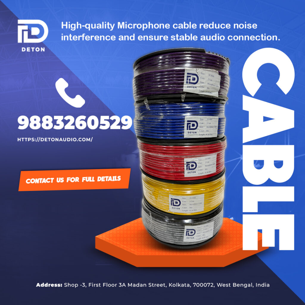 professional microphone cable India